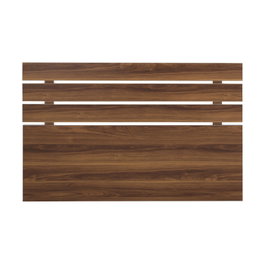 Hanah Home Cabecero 150 Nogal Melamina 150x100x3 cm